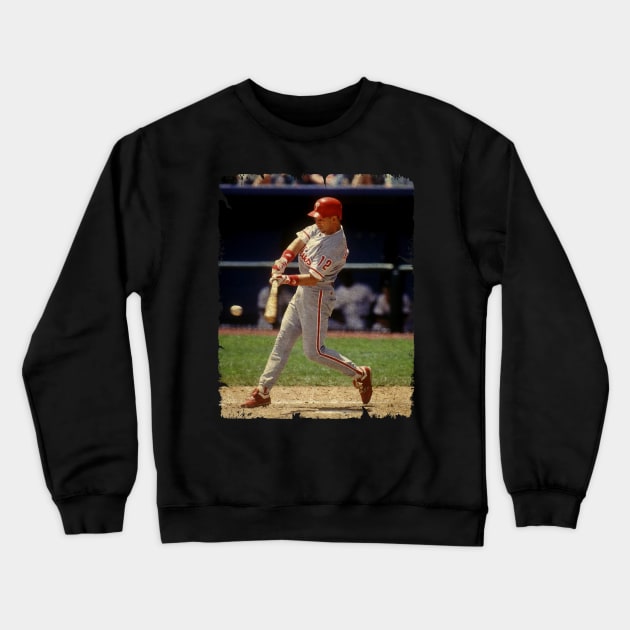 Mickey Morandini in Philadelphia Phillies, 1993 NLCS Crewneck Sweatshirt by PESTA PORA